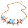 Oval Cylinders Necklace