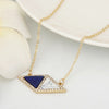 Double Triangle Blingg Necklace