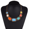 Connected Rectangles Necklace