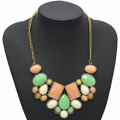 Circles & Squares Necklace