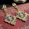 Queens Crown Drop Earrings