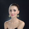 Queens Crown Drop Earrings
