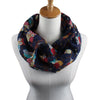 Owl Cartoon Print Scarf