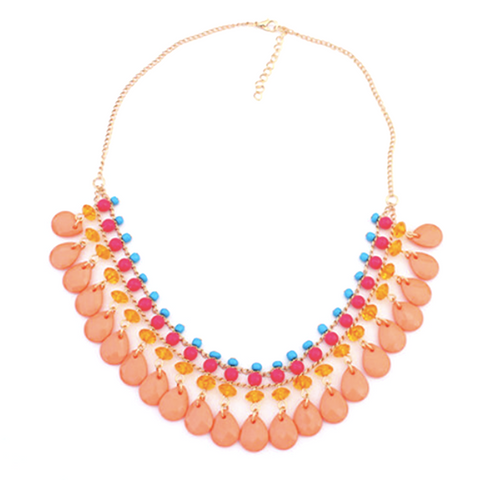 Falling Waterdrops Necklace