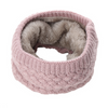 Wool & Fur Collar Scarf