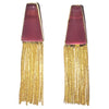 Deep Triangle Tassel Danglers