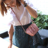 Twin Tassel Zipper Sling Bag