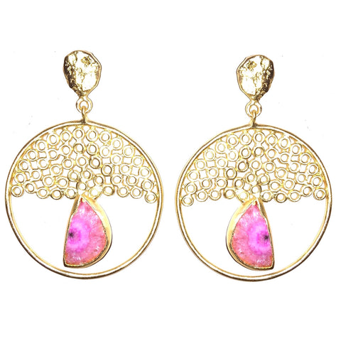 Circular Bliss Danglers