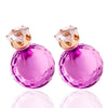 Double Sided Crystal Earrings