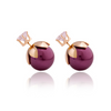Double Sided Pearl Earrings