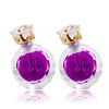 Double Sided Crystal Earrings