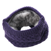 Wool & Fur Collar Scarf
