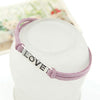 LOVE Charm Leather Wrist-Chain