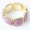 Touching Squares Bangle Bracelet