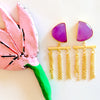 Tassel Bar Bloom Danglers