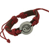 Yin and Yang Leather Bracelet