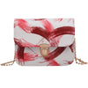 Brush Strokes Pattern Sling Bag