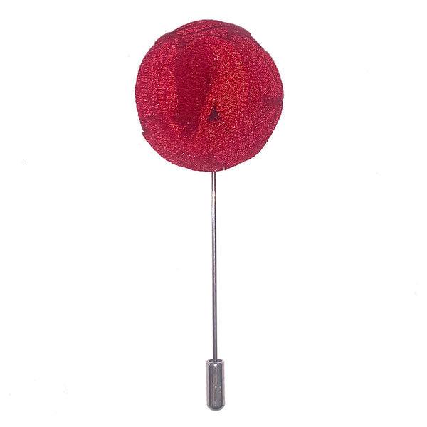 Round Flower Lapel Pin