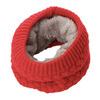 Wool & Fur Collar Scarf