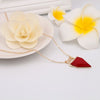 Geometric Triangle Long Necklace