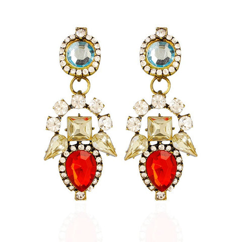 Crystal Devine Drop Earrings