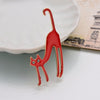 Long-leg Cat Brooch Pin