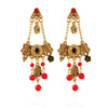 Hanging Beads Chain Earrings