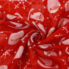 Christmas Santa Print Scarf