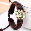 Zodiac Sign Constellation Leather Bracelet