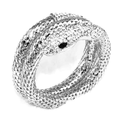 Circled Snake Bracelet