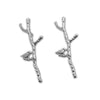 Tree Branch Collar Pin (Pair)