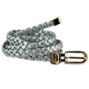 Weaved Braided Skinny Waist Belt