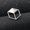 3D Cube Collar Pin (Pair)