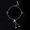 Butterfly with Tassel Anklet