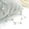 Beads Silver Chain Anklet