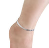 Metal Arrows Sequence Chain Anklet