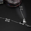 Butterfly with Tassel Anklet