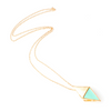 Inverted Pyramid Pendant Chain