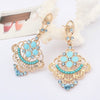 Queens Crown Drop Earrings