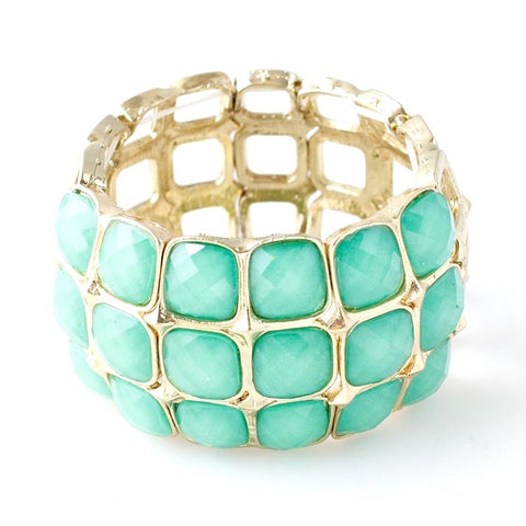 Little Squares Stretch Bracelet