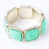 Touching Squares Bangle Bracelet