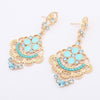 Queens Crown Drop Earrings