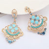 Queens Crown Drop Earrings