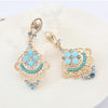 Queens Crown Drop Earrings