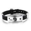 Zodiac Sign Constellation Silicon Bracelet