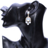 Three Circle Drop Earrings