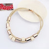 Connected Cylinders Necklace