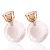 Double Sided Crystal Earrings