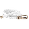 Weaved Braided Skinny Waist Belt