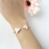 Inverted Triangle Cuff Bracelet